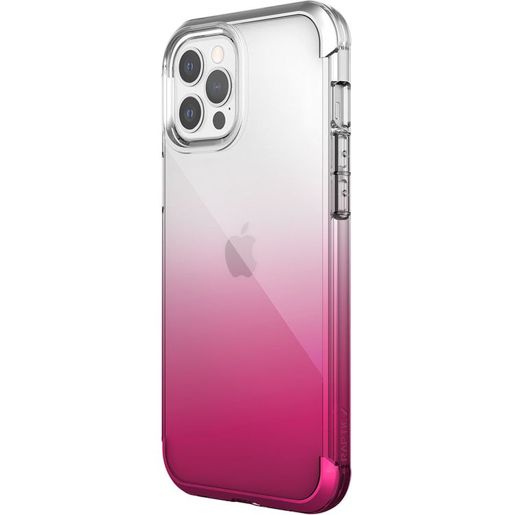 X-Doria Raptic Air Case with Sleek Design Compatible for iPhone 12 / 12 Pro (6.1") Anti-Scratch, Easy Access to All Ports, 13ft Drop Tested, Shock Absorbing Protection