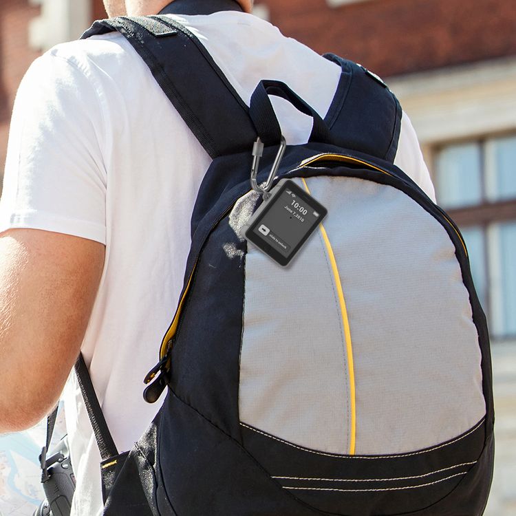 Ahastyle Mini Classic Retro iPhone 4 Design Silicone Case with Anti-Lost Carabiner Compatible for AirPods 1/2, Scratch Resistant, Shock Absorption, Drop Protection