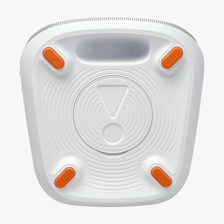 JBL PartyBox Club 120 Bluetooth Speaker, 12 Hours Play Time, Futuristic Lightshow, Foldable Handle, Splash Proof, Dual Mic & Guitar Inputs, Bluetooth Version 5.3 - White