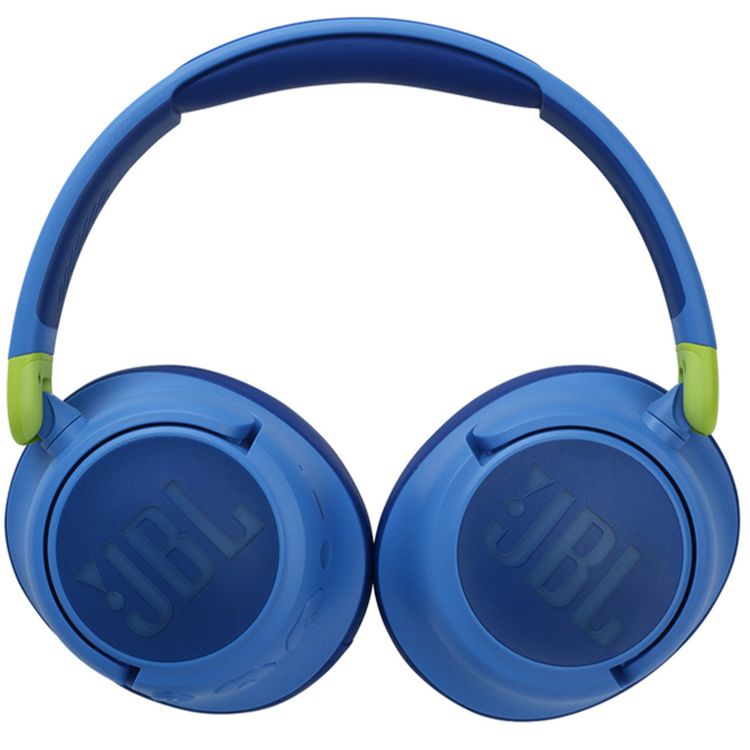 JBL Junior 460NC Wireless Kids Headphones with Active Noise Cancelling, Built-In Microphone, Multi-Point Connection, 30 Hours Battery Life - Blue