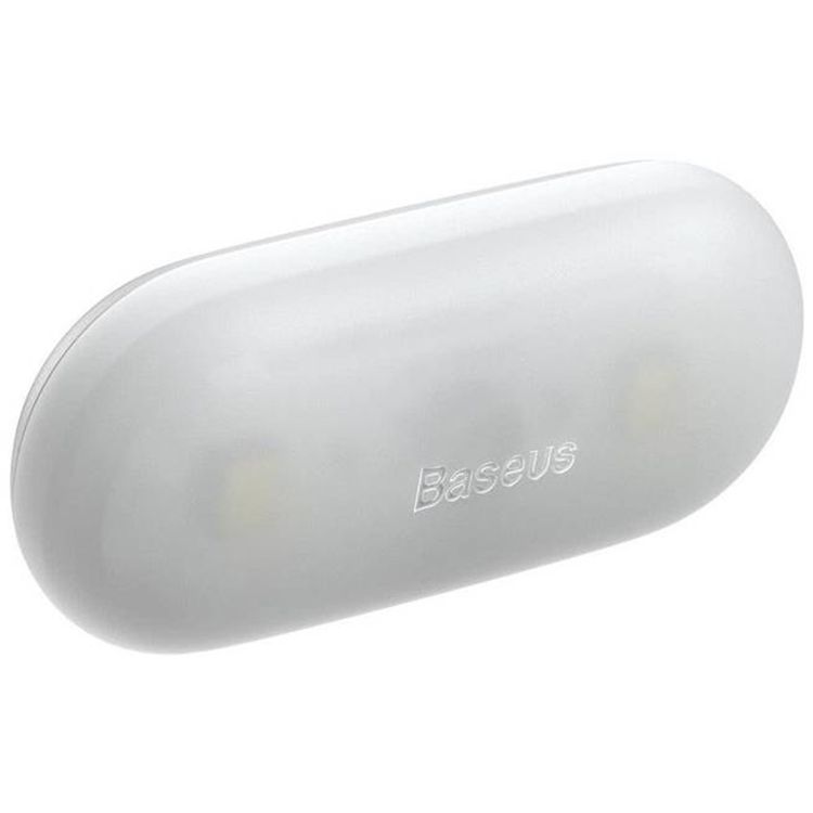 Baseus Capsule Car Interior Lights with Touch Control, Waterproof and Dustproof - White