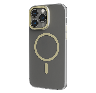حافظة ليفيلو MagSafe Glory Matte لهاتف iPhone 14 Pro Max - مات شفاف بلون الشمبانيا