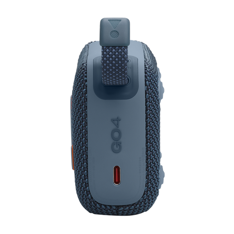 JBL Go4 Portable Wireless Speaker, 7 Hours Music Play Time, Water Proof & Dust Proof, Bluetooth Version 5.3, Rechargeable Battery, Vibrant Color Options, JBL Pro Sound - Blue