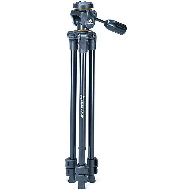 Vanguard VESTA 203AP Pan-head Aluminum Tripod - Black