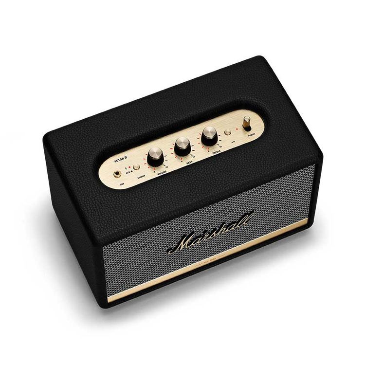Marshall Acton 2 Bluetooth Wireless Stereo Speaker - Black