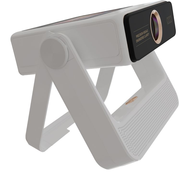 Green lion Orion 2 Smart Projector with Built-in Touch Screen, Auto Focus & Keystone Correction, 30" – 250" Projection Size, Android 12 Operating System200lm Brightness, 7" HD Display, 2.4G & 5G WiFi, Built-in 10W Stereo Speakers - White 