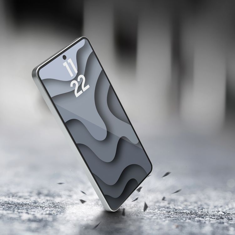 Levelo CurveFit DLC Clear Screen Protector for Samsung S26, 7H Mohs Hardness, Oleophobic Coating, Full Coverage, Impact Resistance, Anti-Fingerprint Coating - Clear with Black Edge