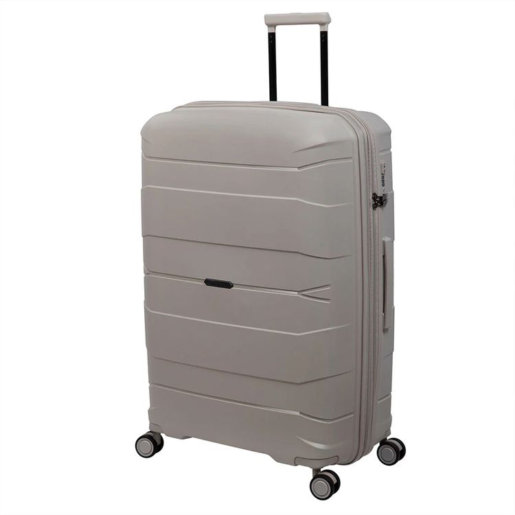 it luggage Momentous Large 30" Luggage, 8 Wheel Spinner, Telescopic Extendable Handle, Combination Lock, Polypropylene Material - Pumice Stone