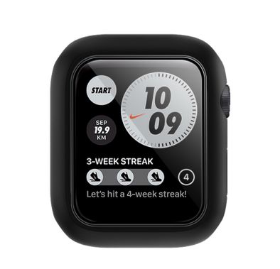 Viva Madrid Vanguard Navax Metallic Ink for Apple Watch Cover (44mm) - Black