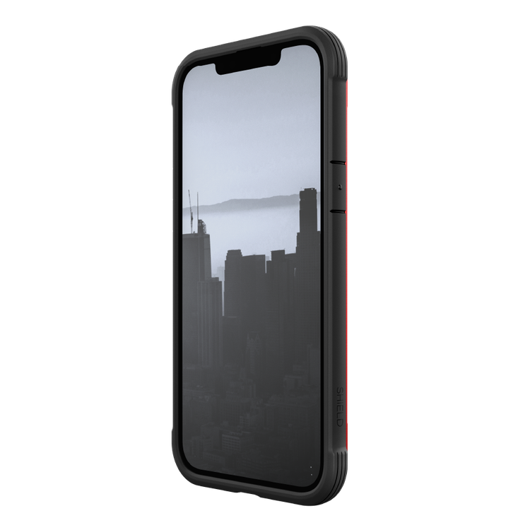 X-Doria Raptic Shield Pro Case with Sleek Design Compatible for iPhone 13 Pro Max (6.7") Durable Aluminum Frame, Easy Access to All Ports, 10ft Drop Tested, Shock Absorbing Protection Back Cover Suitable with Wireless Charging