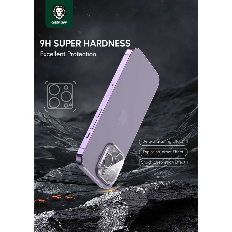 Green Lion Transparent Lens - iPhone 14 Pro Max / Pro - Transparent