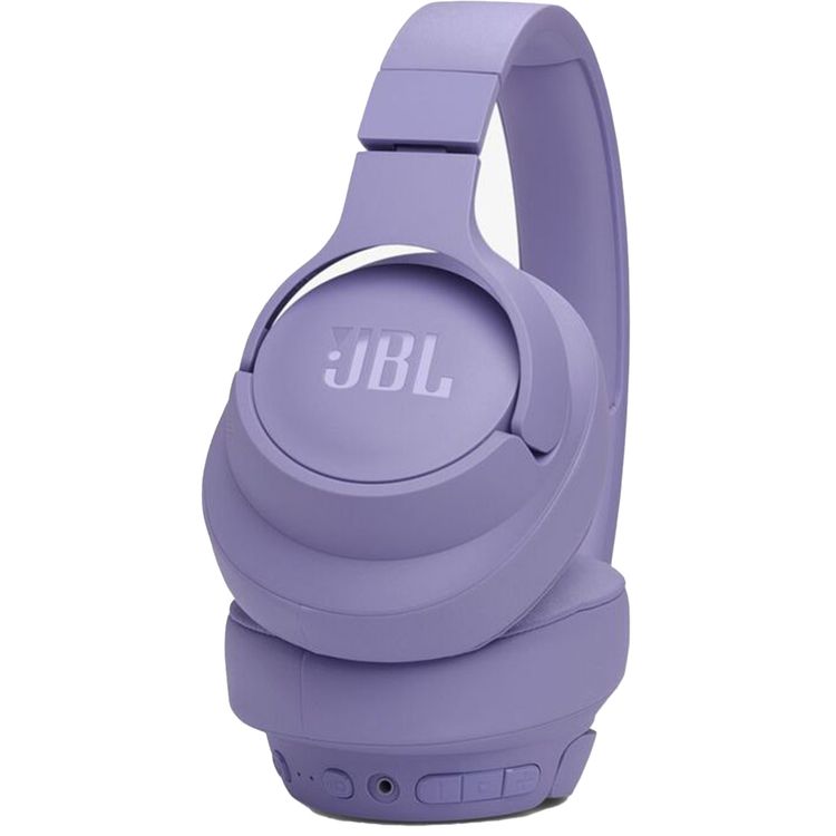 JBL Tune 770 Wireless Noise Cancelling Headphones with Voice Assistant Integration, Multi-Point Connection, 70 Hours Battery Life - Purple