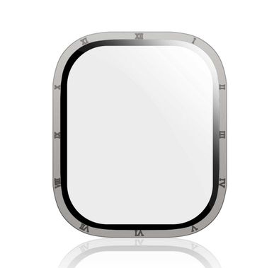 Green Lion Roman Glass Smart Watch Screen Protector - 49mm - Flamed Titanium