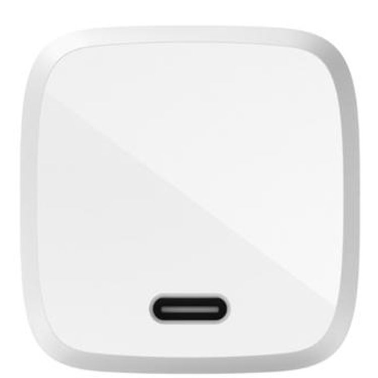 Belkin Boost Charge USB-C GaN Wall Charger 30W EU Fast Charging Adapter - White