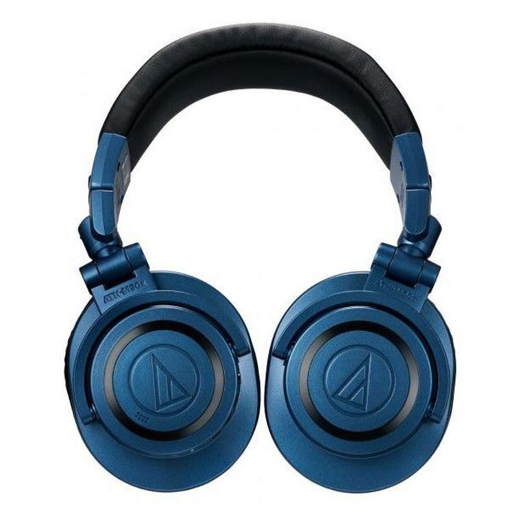 Audio Technica ATH-M50X-BT2DS Headphones with Optional Wired Connection, 1.2m Audio Cable, 50 Hours Battery Life, 3.5 Hours Charging Time,  USB-A to USB-C Charging Cable, Google Fast Pair, Beamforming Technology, Crystal Clear Conversations, Studio Sound, Multipoint Pairing - Deep Sea