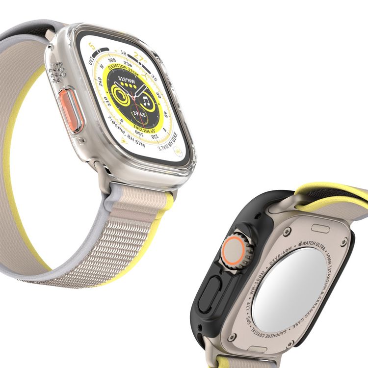 Green Lion Ultra Series Guard Pro Case (Apple Watch 49mm) - Black