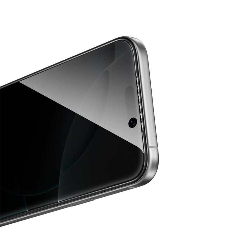 جرين ليون 9H ستيف لحماية الخصوصية لجهاز iPhone 17 Pro، زجاج مضاد للتطفل، صلابة 9H، شفاف كريستالي، عالي الحساسية، حماية الخصوصية، مضاد للبصمات، مقاوم للخدوش، طلاء أوليوفوبي، نحيف للغاية - أسود