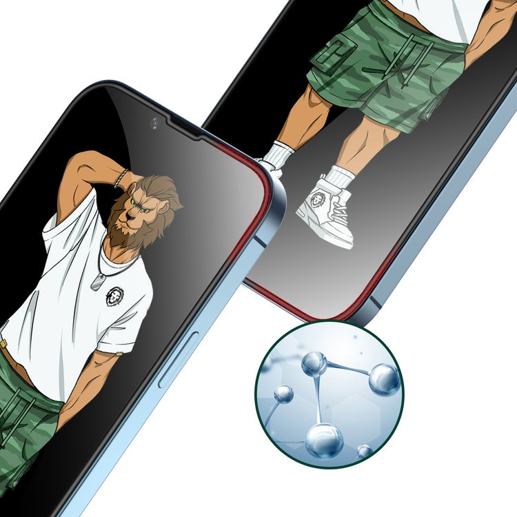 Green Lion 3D Silicone HD Glass Screen Protector for iPhone 13 Pro Max 6.7 inch - Clear