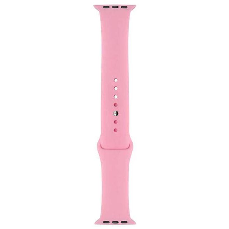 Porodo iGuard  Silicone Watch Bandfor Apple Watch 40mm / 38mm /41 mm - Light Pink