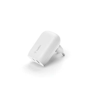 Belkin Boost Charge 37W  Dual Wall Charger  EU- White