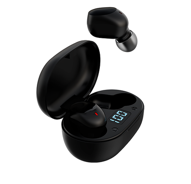 Devia Joy A6 Series TWS Wireless Earphone Bluetooth Version V5.0 - Black
