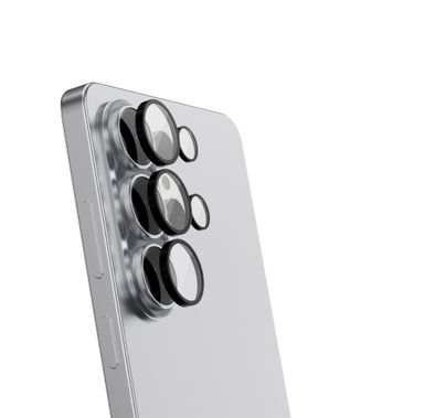 Levelo Lucentquint Camera Lens Protector with Anti-reflective Coating, Samsung Galaxy S26 Ultra Devices Compatibility, 99% Light Transmittance, Durable-Sided AR Glass, Oleophobic Coating, Resilient Glass, Scratch Resistance, 0.3mm Elevated Edge, 0.3mm Elevated Edge - Black