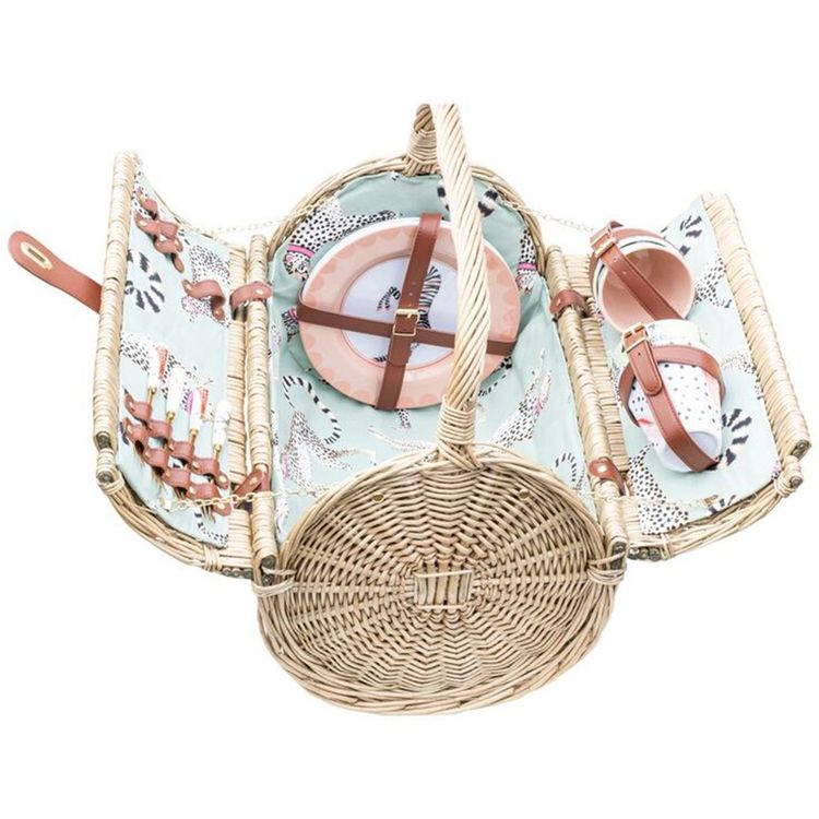 Yvonne Ellen Picnic Hamper - Cream