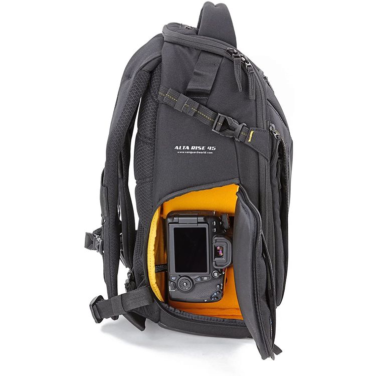 Vanguard Alta Rise 45 Expanding Backpack For Camera - Black, Alta Rise 45 - Black