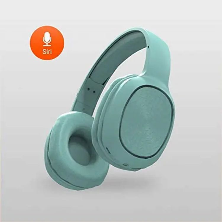 Porodo Soundtec Wireless Headphones with Noise Cancelling, Active Siri, Pure Bass, 2 Hours Charging Time, 12 Hours Playtime, 400mAh Battery Capacity - Green