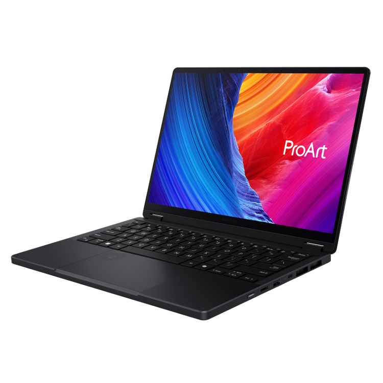 ASUS ProArt PX13 OLED Laptop - HN7306WI-OLED12C32W - AMD Ryzen AI 9 HX 370, 32GB RAM, 2TB SSD, NVIDIA GeForce RTX 4070 8GB, 13.3" OLED 3K (2880x1800) Touch Screen, Windows 11 Home - Black