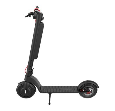 Porodo Lifestyle Urban Scooter Pro Electric Mobility، أقصى حمولة 100 كجم، أقصى سرعة 32 كم/ساعة، أقصى مسافة 35 كم، عجلات متينة 10 بوصة، سعة بطارية 10 أمبير - أسود