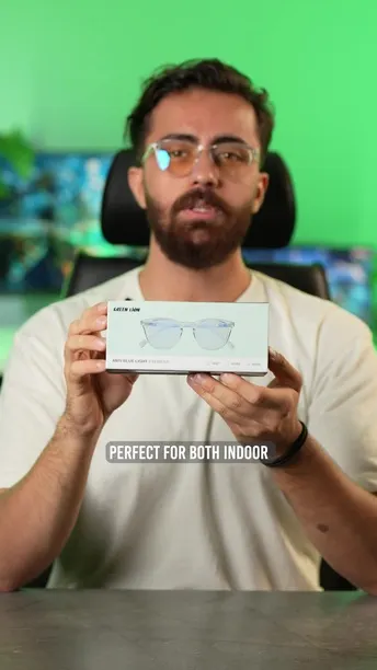 Green Lion Anti Blue Light Eyewear in UAE | Anti-Glare Coating - Clear | (GNABLEYWRCL)