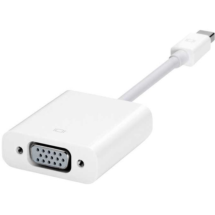 Apple Mini Display Port to VGA Adapter - White