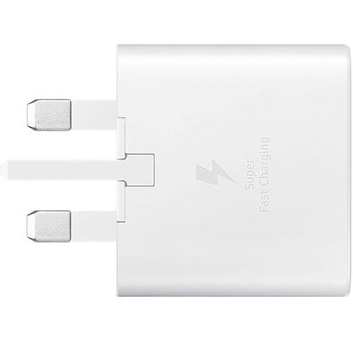 Samsung Type-C Wall Charger, 25W PD USB-C Adapter, Fast Charging Compact Design Charger Compatible for Samsung Galaxy S10 5G, A80, A70 & Other USB PD 3.0 Devices - White