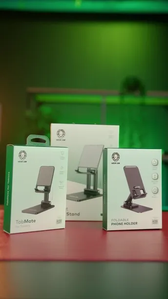 Shop Green Lion Foldable Phone Holder (GNFLDPHLDRWH)