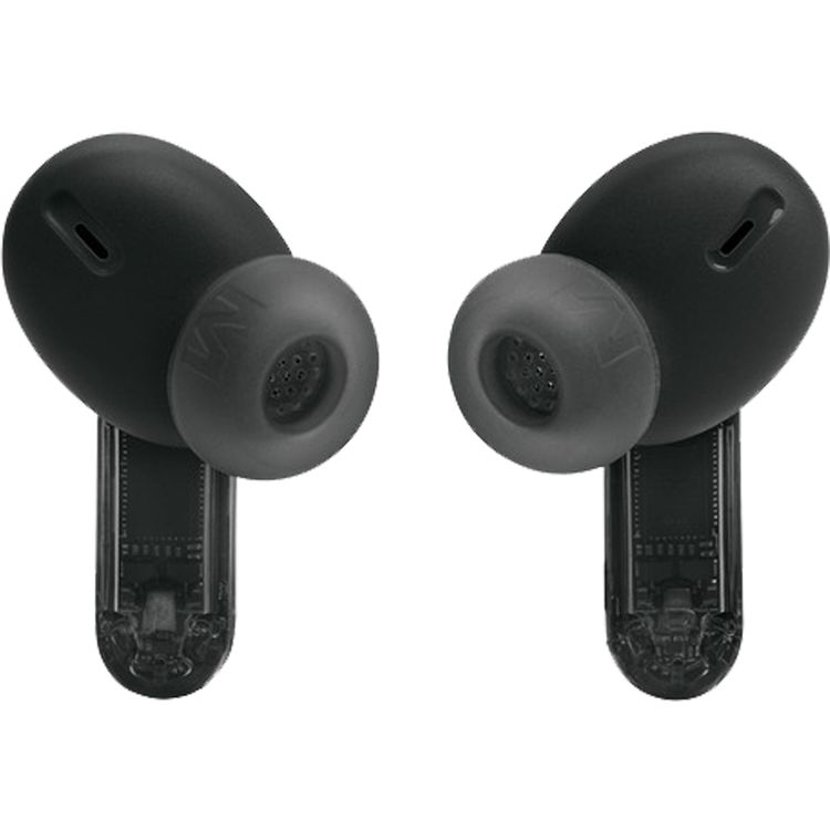 JBL Tune Beam 2 True Wireless Noise Cancelling Earbuds with Multi-Point Connection & Fast Pair Enabled by Google, JBL Headphones App, 48 Hours Battery Life - Ghost Black
