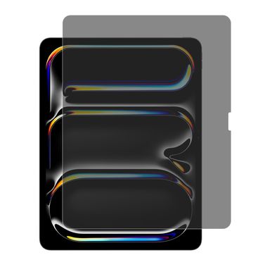 Green Lion iPad Screen Guard 360° Privacy for iPad Pro 11", Anti Scratch, Coated with Hydrophobic Layer, Anti Fingerprint & Ultra Smooth, Perfect Fitting, Oil Resistant Coating - Black