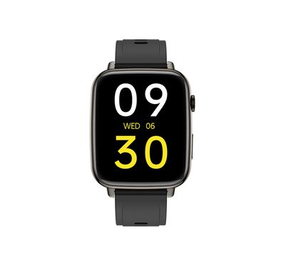 Porodo Verge Smart Watch with 1.69" HD Touch Screen, 7 Days Working Time, 180mAh Lithium Battery, IP67 Waterproof Rating, Bluetooth Version 4.0 - Black