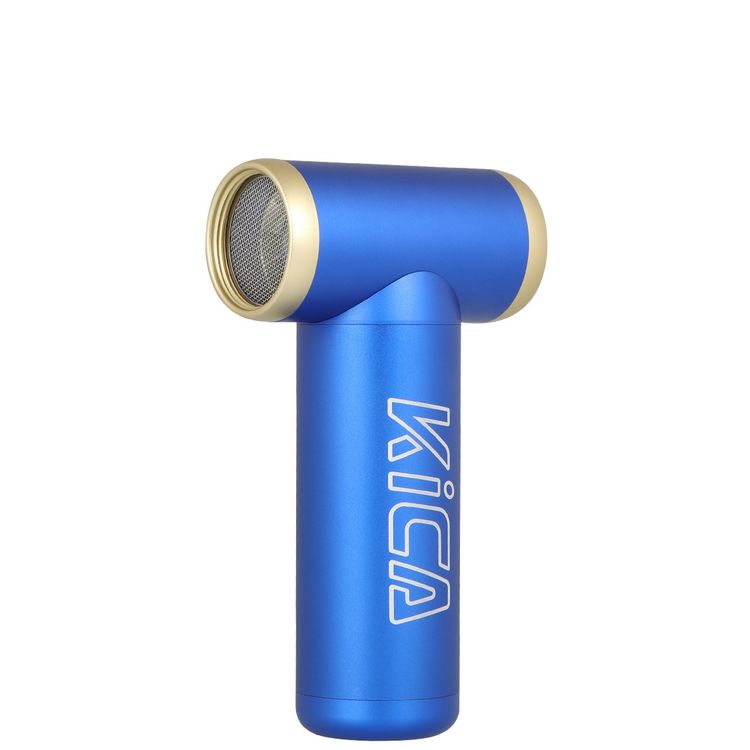 Kica Jet Fan 2 Vacuum Kit, 4 m/s to 20 m/s Adjustable Wind Speed, 101000RPM Brushless Motor, Aviation-Grade Aluminum Shell, Uses for Cleaning, Drying, Inflating & Dusting Hard-to-Reach Areas, Vacuum Accessories Included - Blue