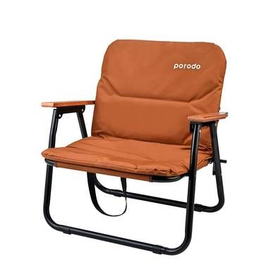 Porodo Lifestyle Camping Foldable Chair with 150kg Load C...
