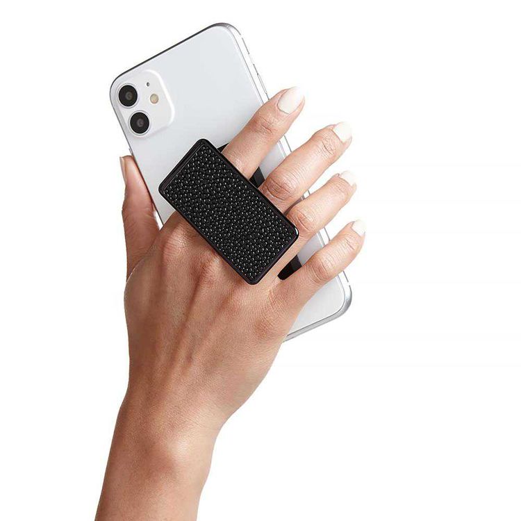Handl Animal Stingray Mobile Stand Phone Grip - Black