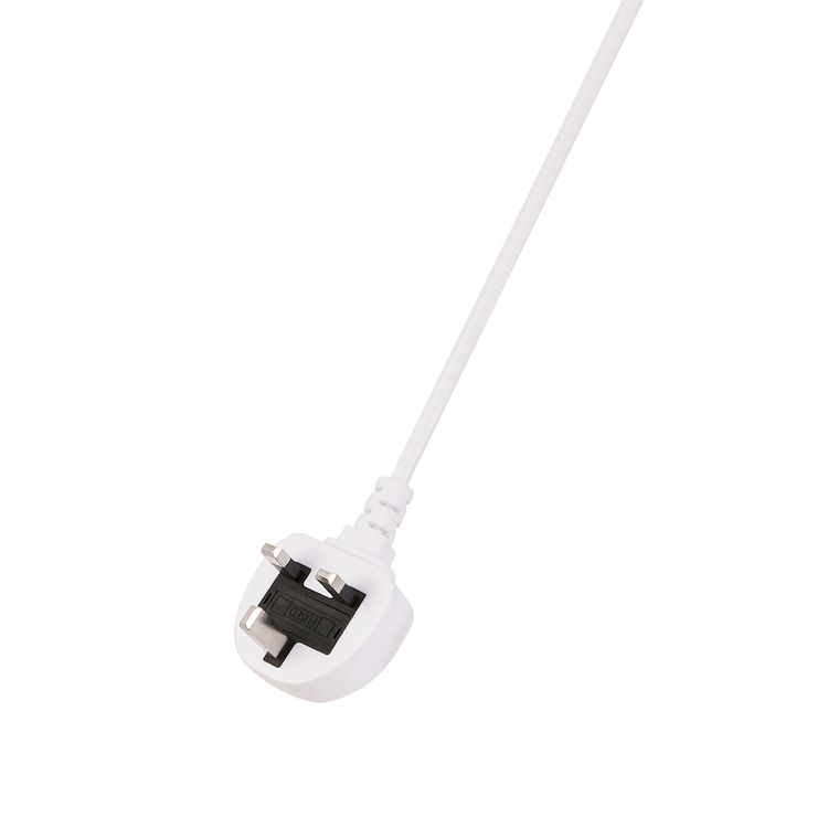 Green Lion Multiport Smart Power Socket, 4 AC Sockets, 2 USB-A & 2 USB-C Ports, 1-24 Hours Timer Function, Over Voltage, Over Current & Over Heat Protection, Power Surge Protection - White