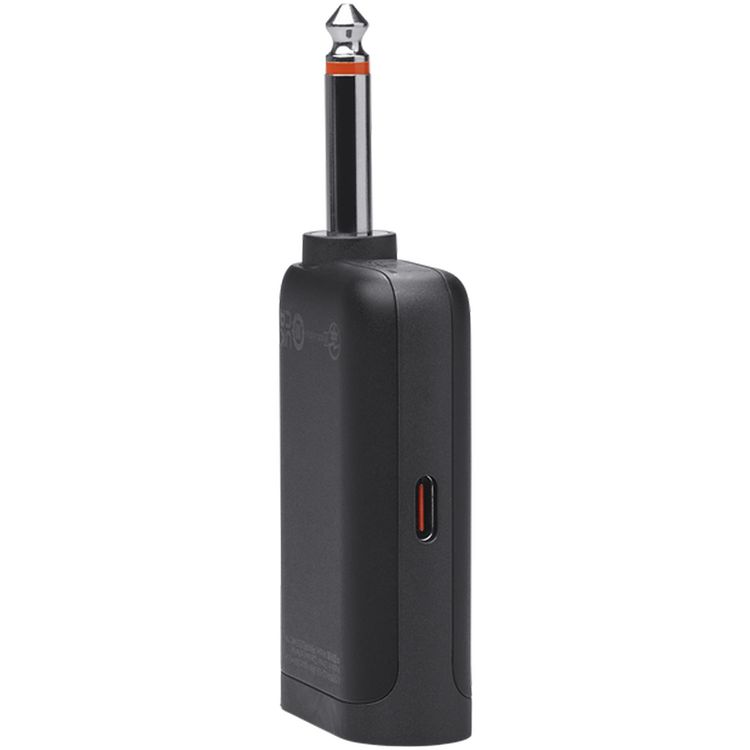 JBL Portable PartyBox Microphone with Digital Wireless Dongle, 20 Hours Working Time, 30m Working Range, Less than 2.5 Hours Charging Time, 3.7V, Li-ion Battery, Built-in Foam Pop Filter, Shock Mount System, Compatible with All PartyBox Speakers - Black