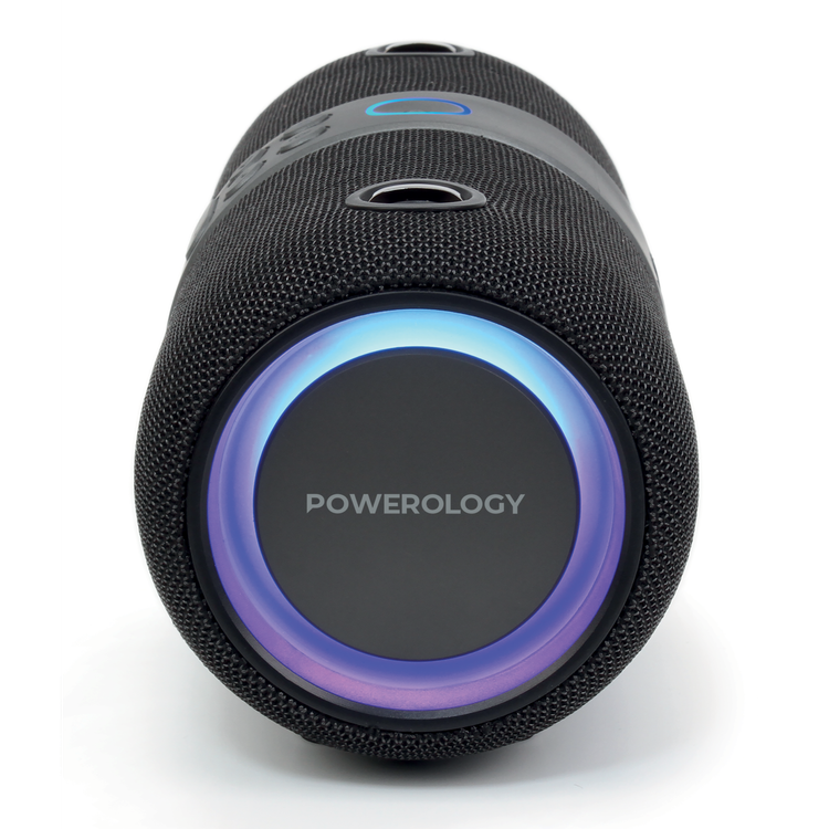Powerology Cypher Portable Stereo Speaker - Black
