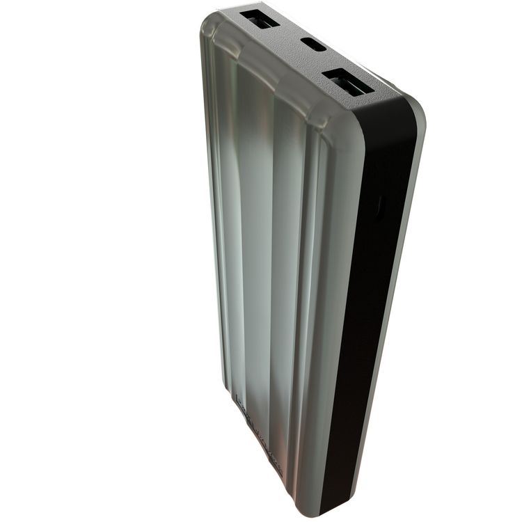 Powerology Slim PD Power Bank 10000mAh 18W - Gray