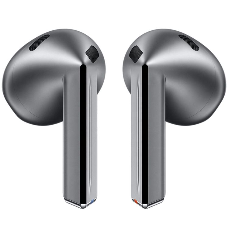 Samsung Galaxy Buds3 True Wireless Earbuds - Silver + Smart Tag2 (Bundle)
