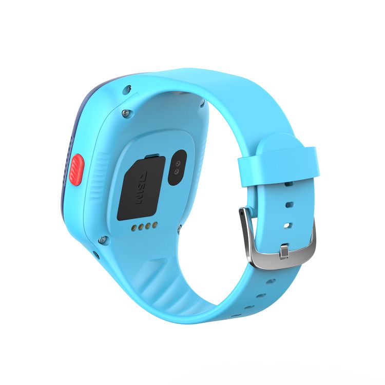 Porodo Kids 4G Smartwatch with Video Calling, 2 MP Camera, IP65 Water Resistant, iOS & Android Compatibility, 800mAh Battery - Blue