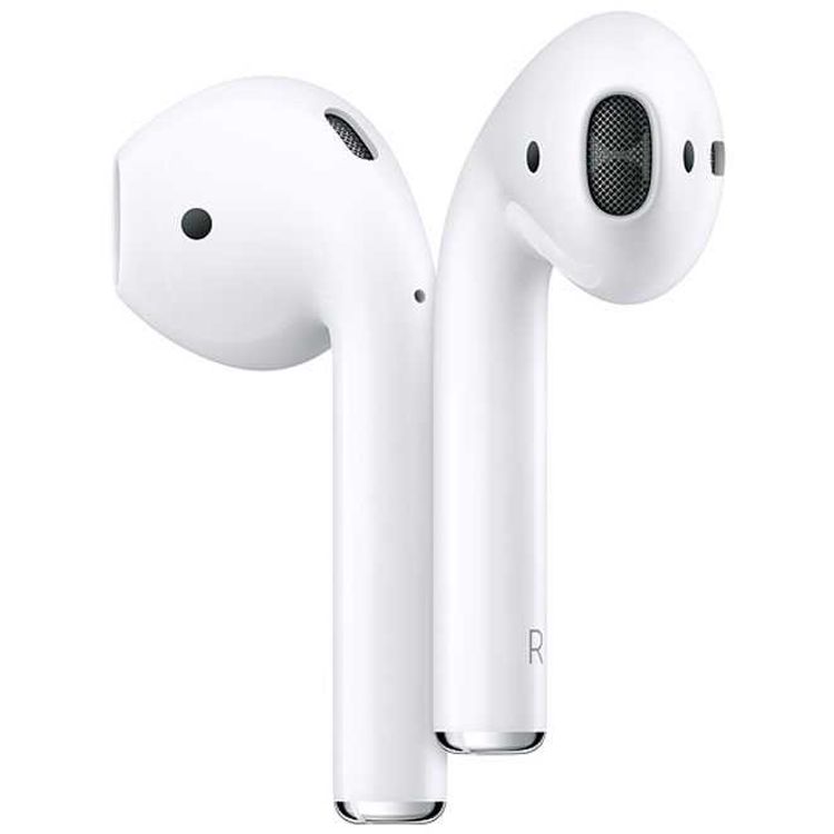 Apple Airpods 2 with Charging Case, ‎Plastic Material, Touch Control Method, ‎Bluetooth  Versions 5.0, Up to 24 Hours Battery Life - White