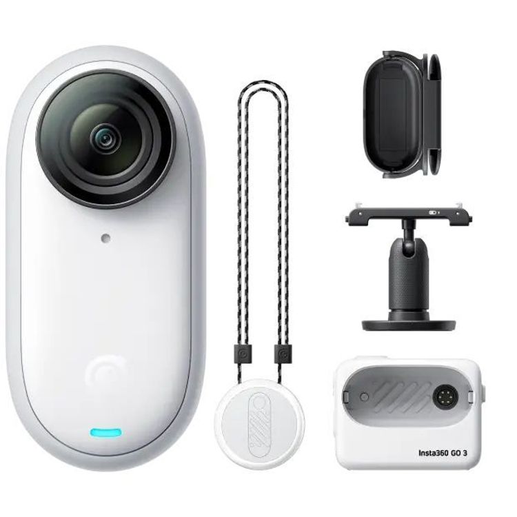 GO 3 64GB Action Camera | Insta360 - White