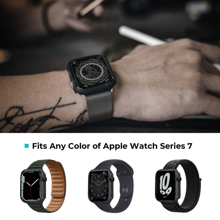 Pitaka Air Case For Apple Watch 45mm - Black	
